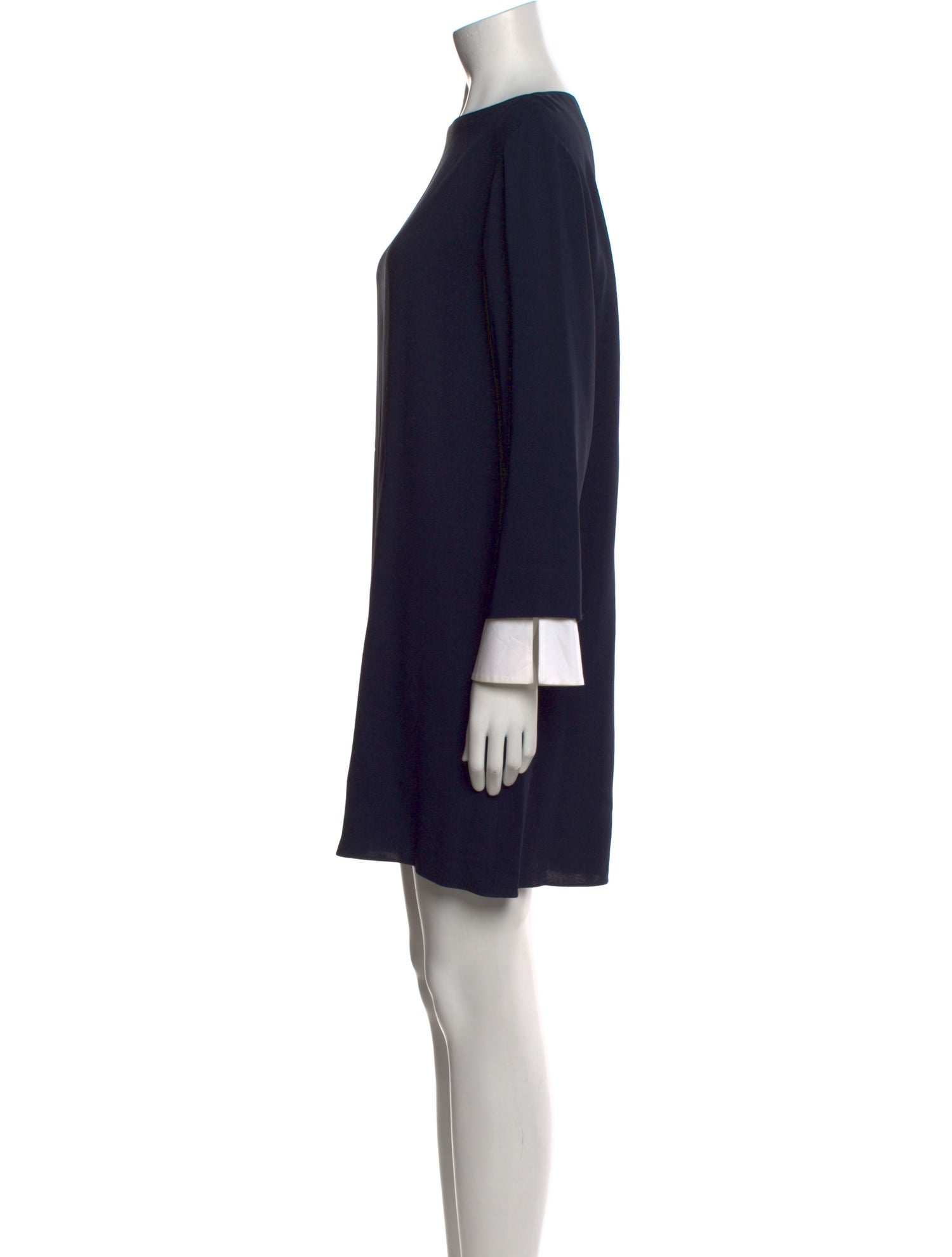 The Row Bateau Neckline Mini Dress