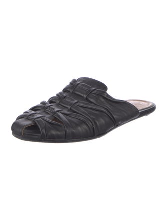The Row Leather Mules