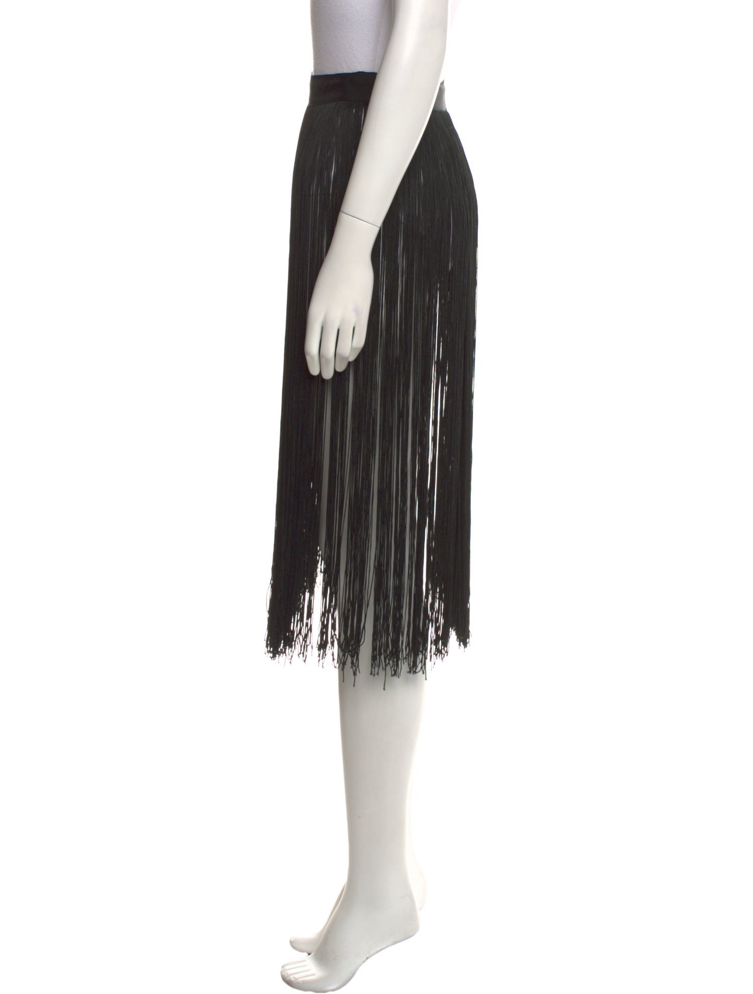 The Row Grosgrain Trim Knee-Length Skirt