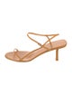 The Row Leather Slingback Sandals