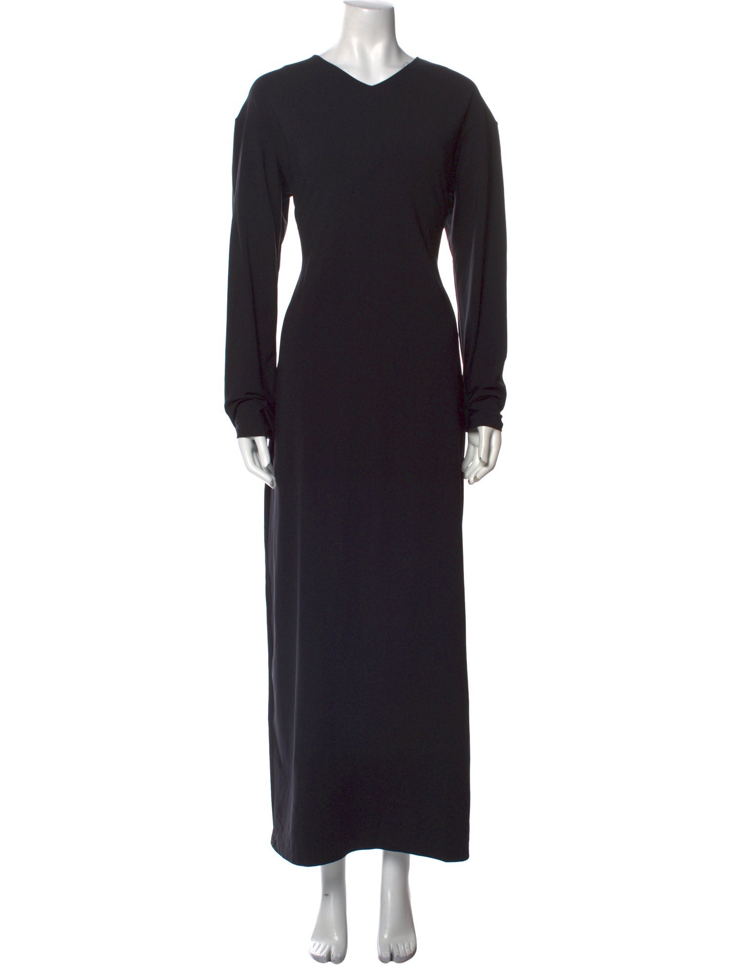 The Row V-Neck Long Dress