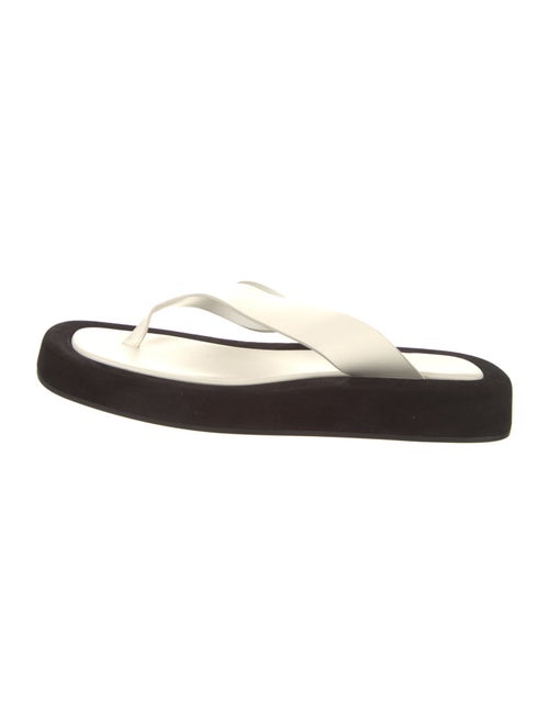 The Row Ginza Leather Slides