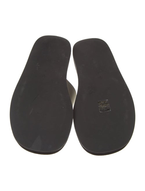 The Row Ginza Leather Slides