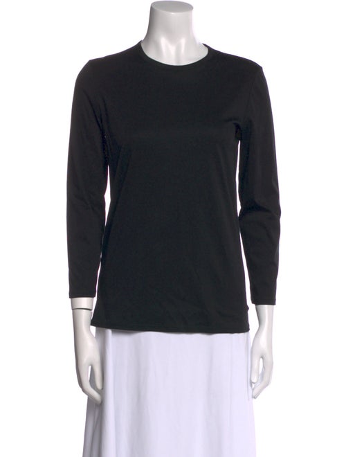 The Row Crew Neck Three-Quarter Sleeve Top