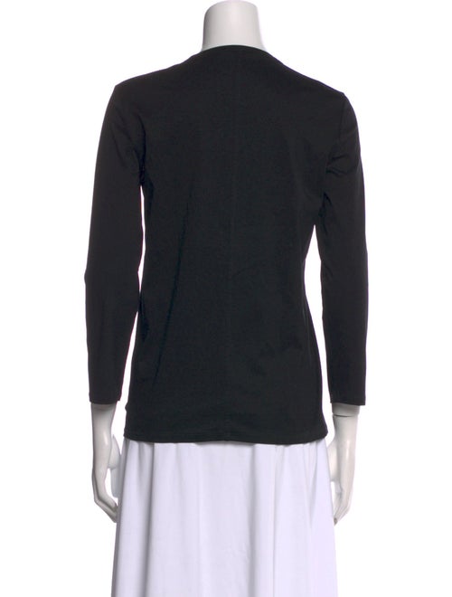 The Row Crew Neck Three-Quarter Sleeve Top