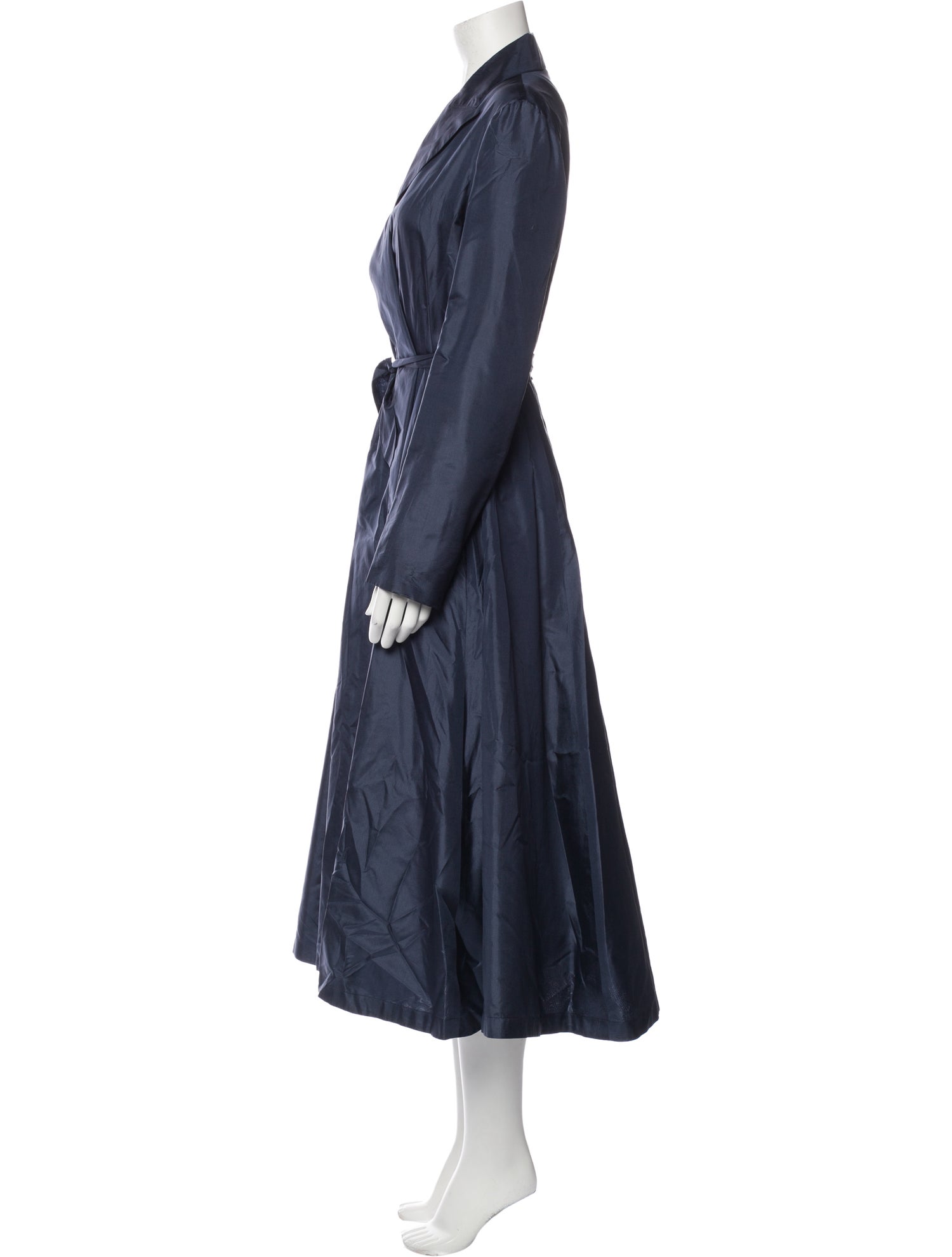 The Row Silk Trench Coat