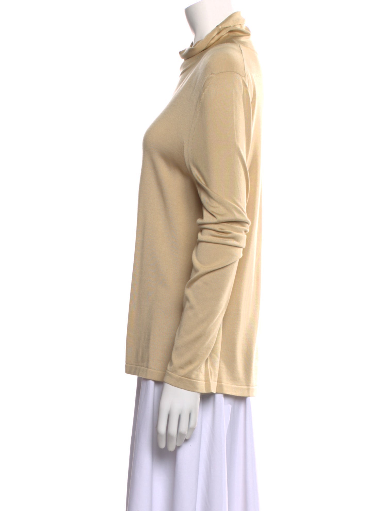 The Row Silk Turtleneck Sweater w/ Tags