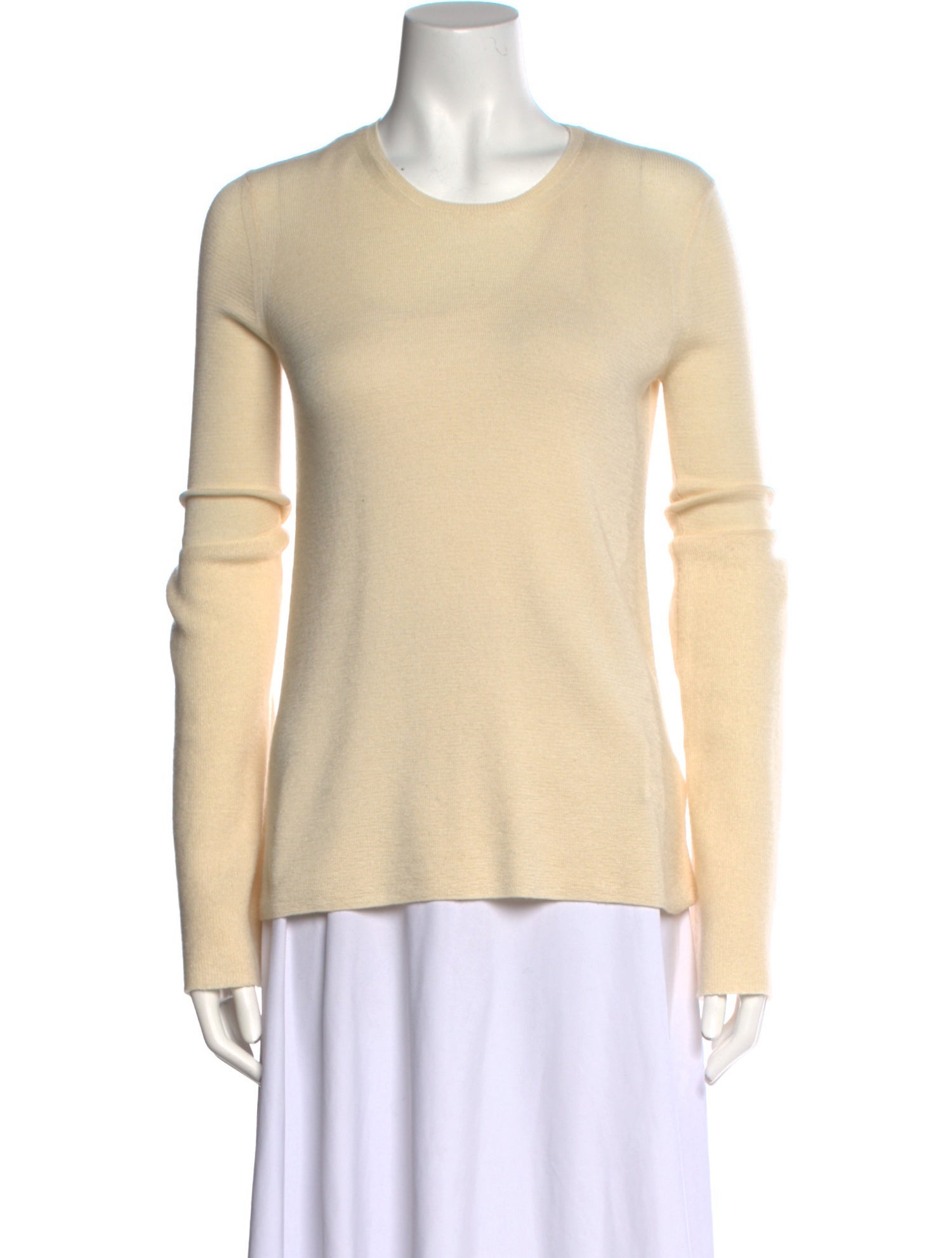 The Row Cashmere Crew Neck Sweater