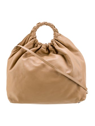 The Row Leather Double Circle