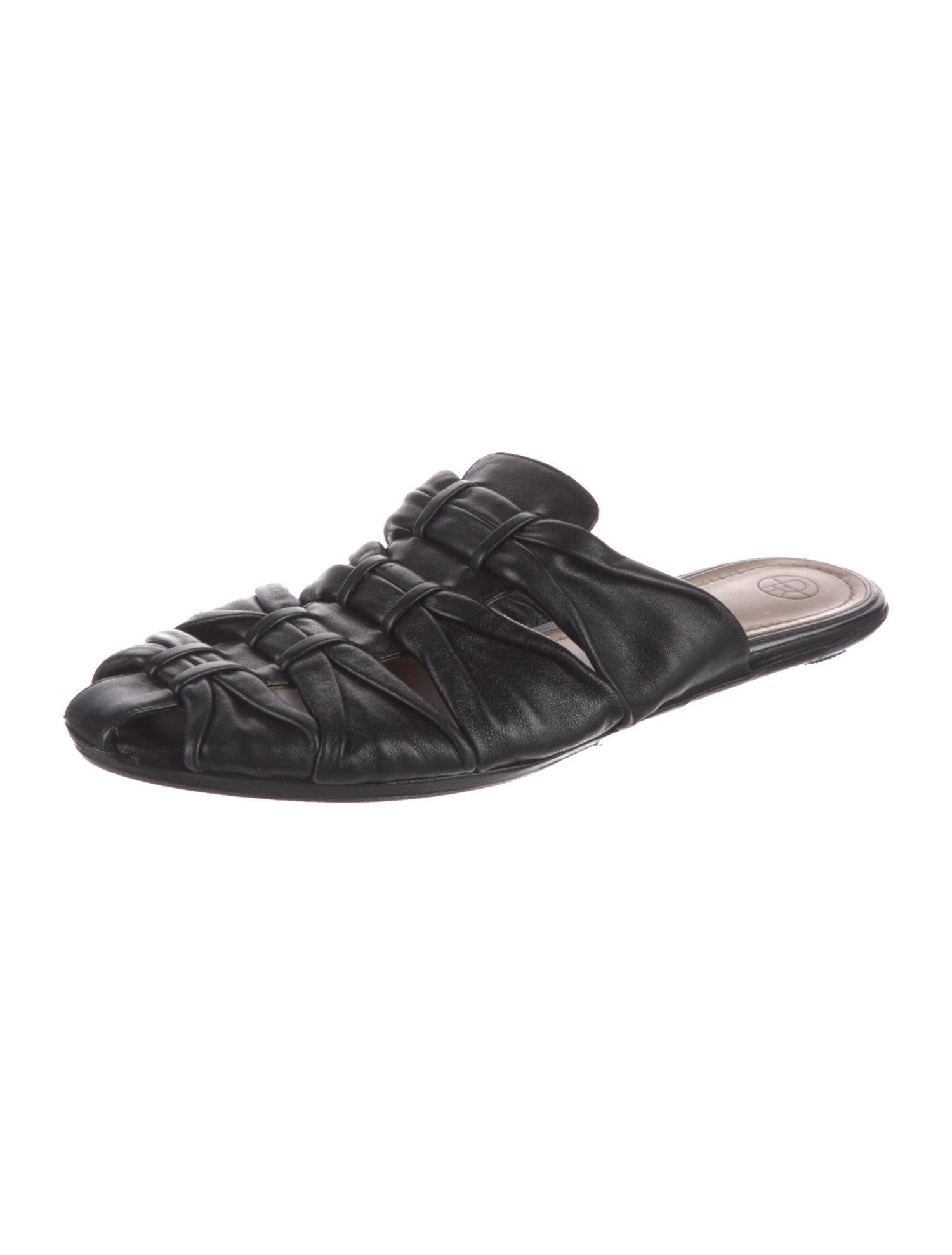 The Row Capri Leather Mules