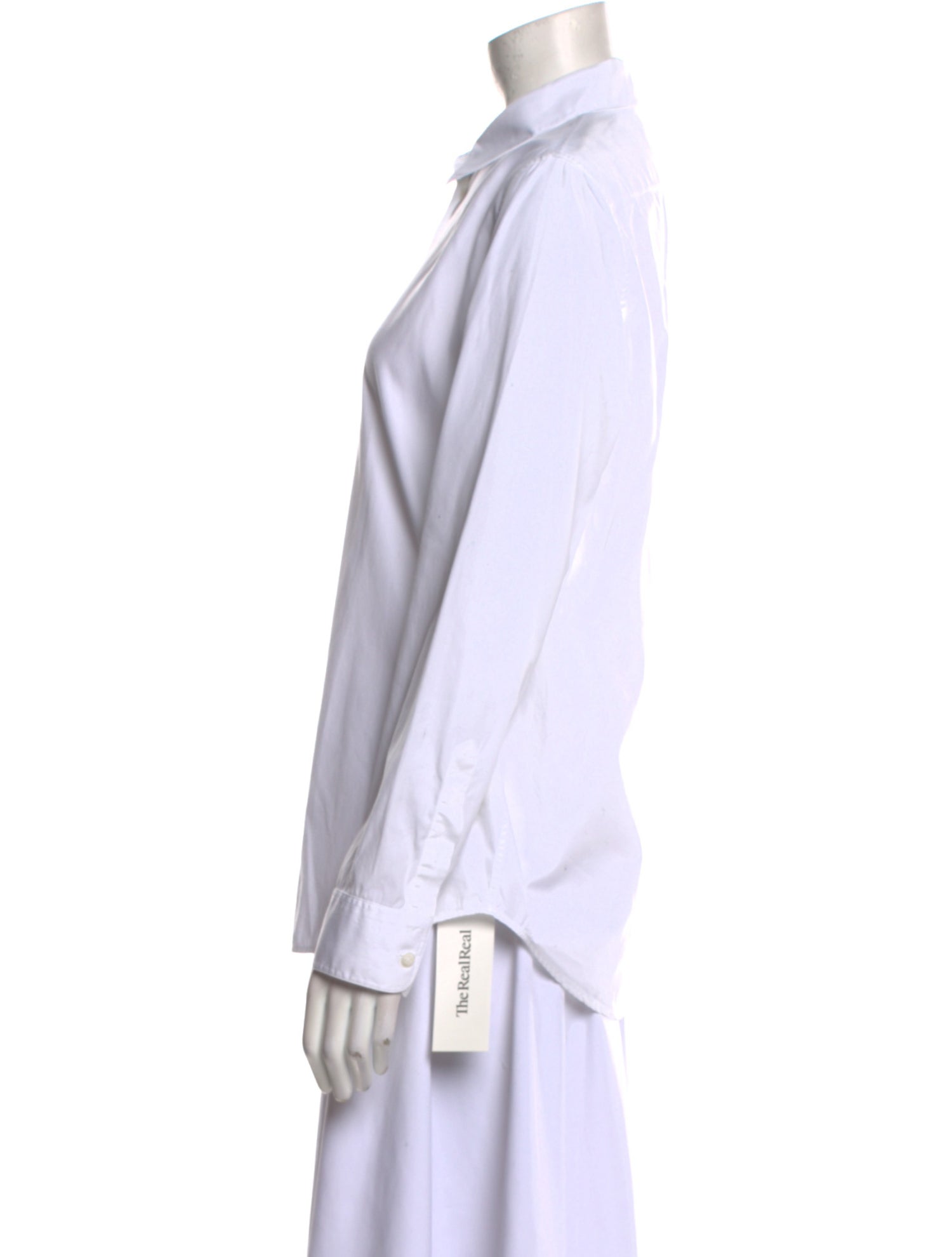 The Row Long Sleeve Button-Up Top