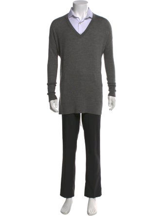 The Row Cashmere V-Neck Pullover