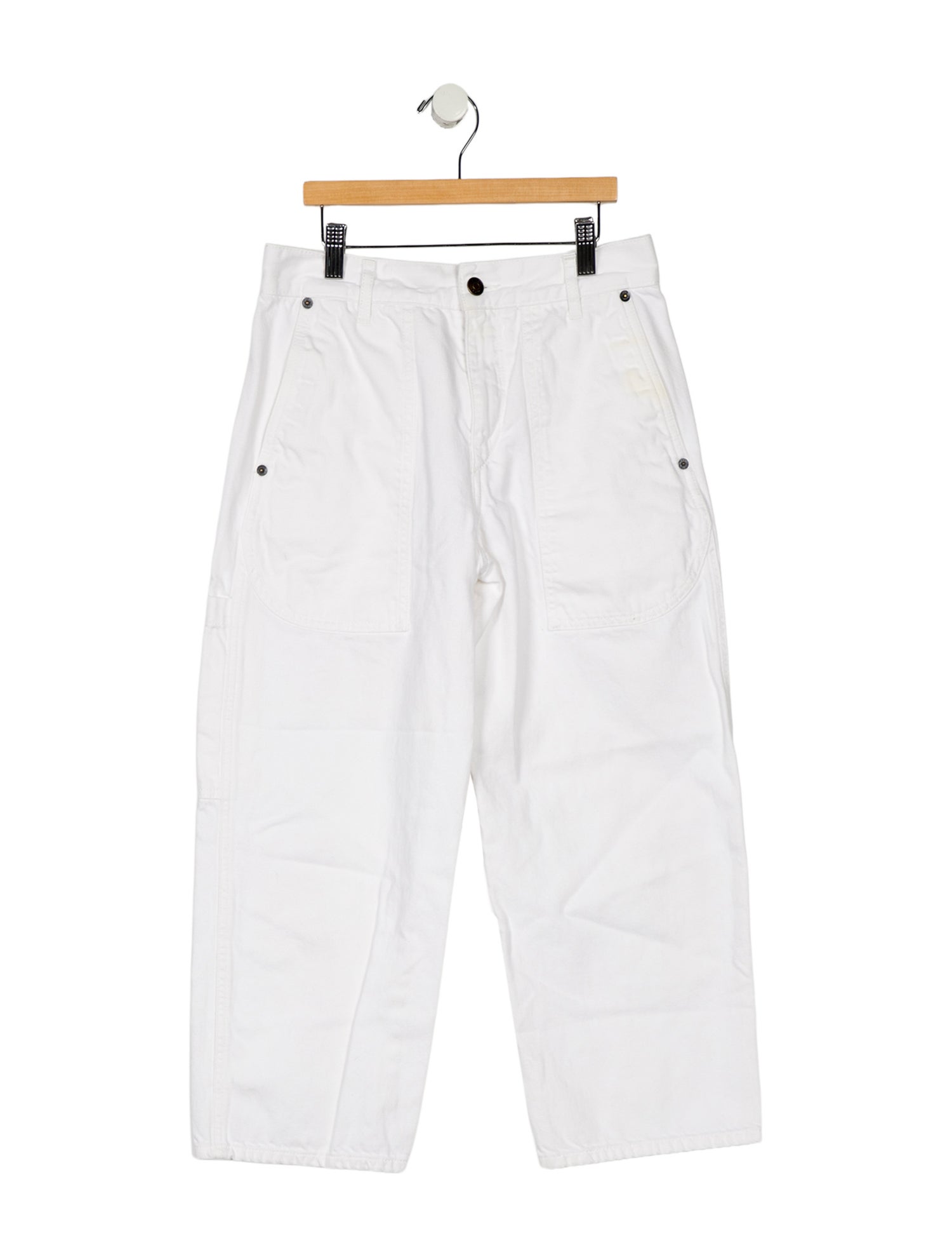 The Row High-Rise Straight Leg Jeans