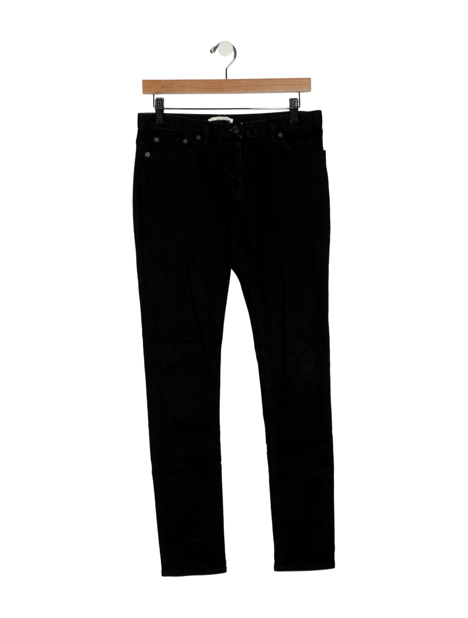 The Row Mid-Rise Skinny Leg Jeans