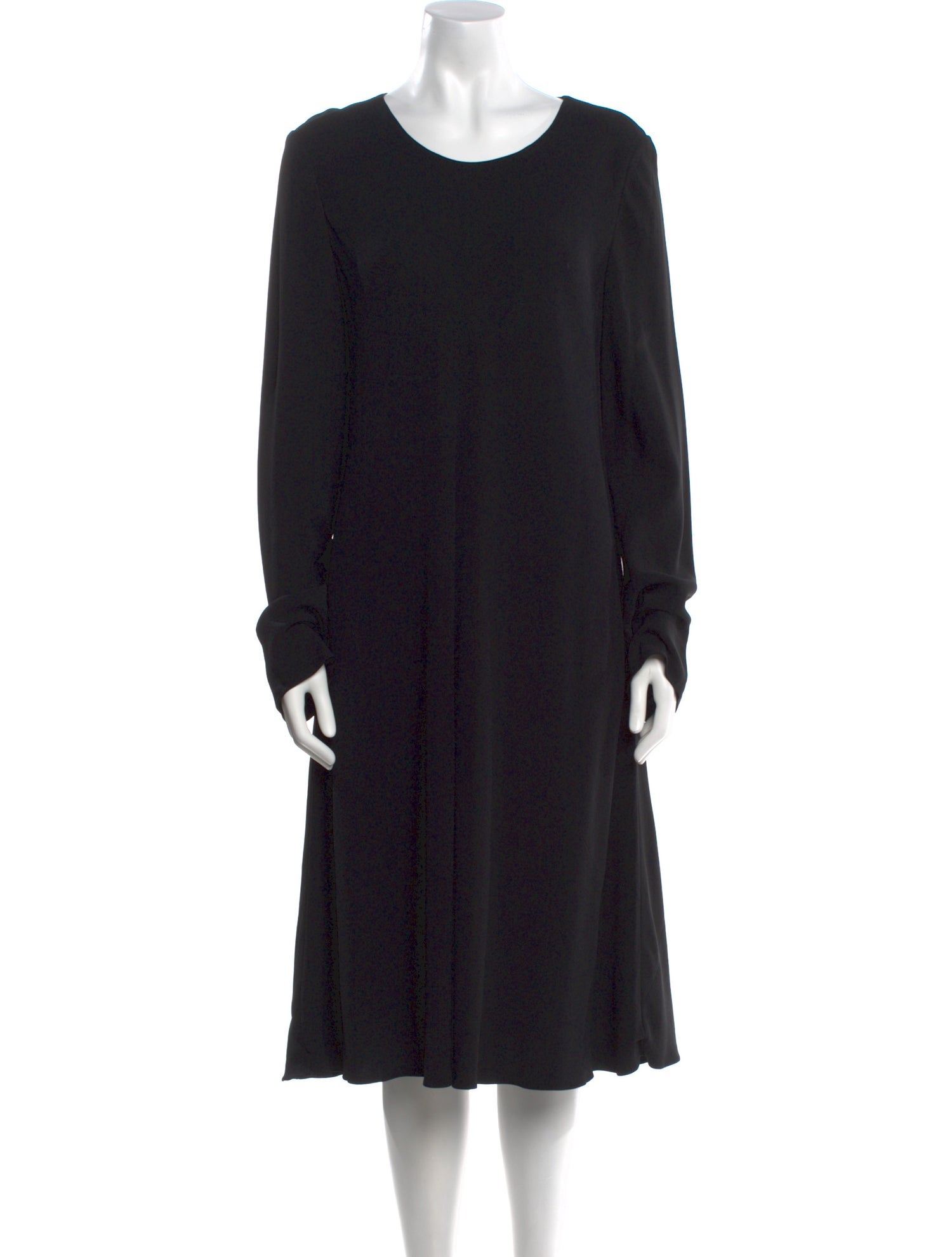 The Row Scoop Neck Midi Length Dress