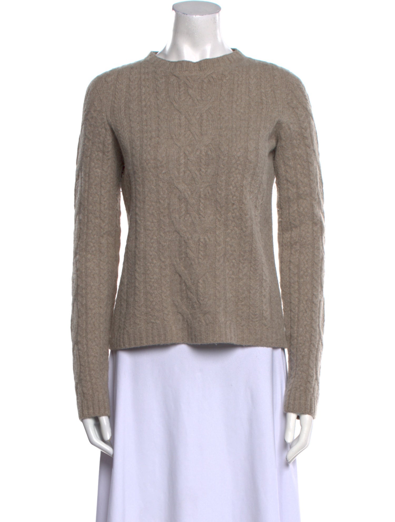 The Row Merino Wool Crew Neck Sweater