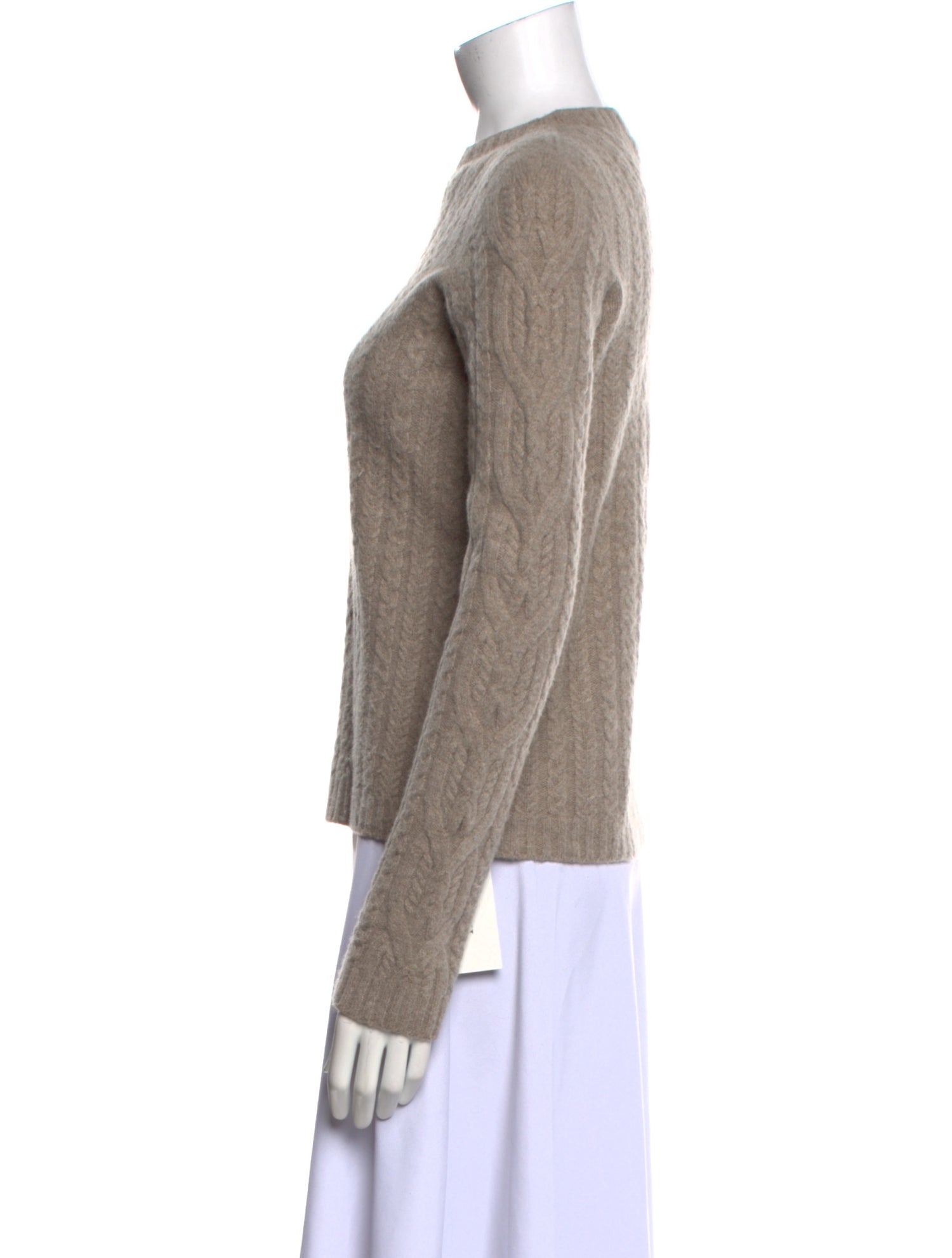 The Row Merino Wool Crew Neck Sweater