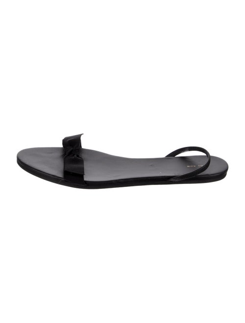 The Row Leather Slides