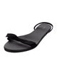 The Row Leather Slides