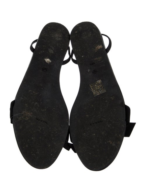 The Row Leather Slides