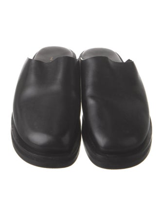 The Row Sabot Leather Mules