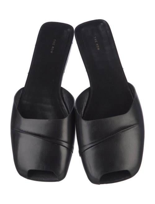 The Row Leather Mules