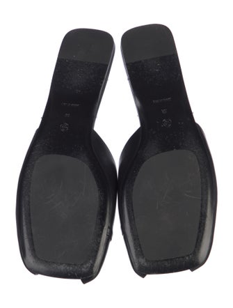 The Row Leather Mules