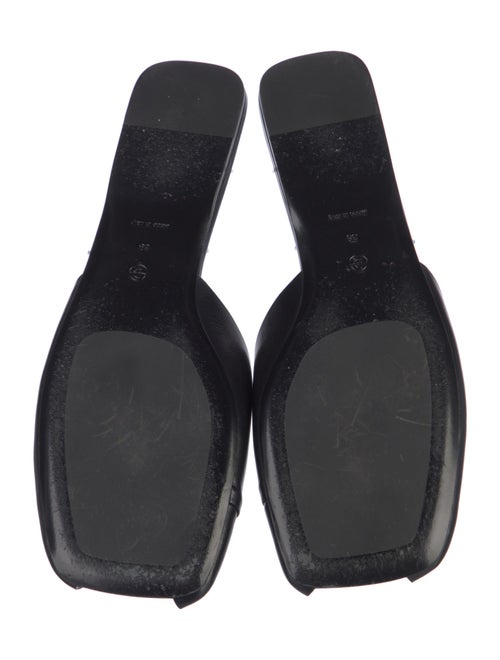 The Row Leather Mules