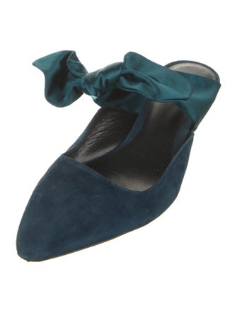 The Row Coco Suede Mules