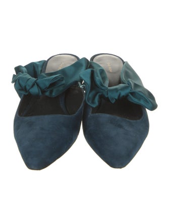 The Row Coco Suede Mules