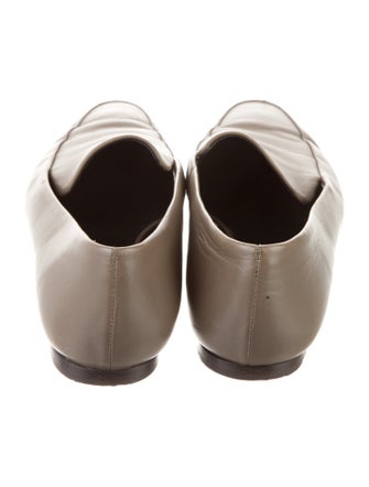 The Row Minimal Leather Loafers