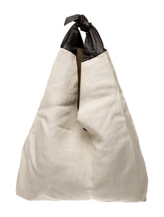 The Row Raffia Knot Bindle