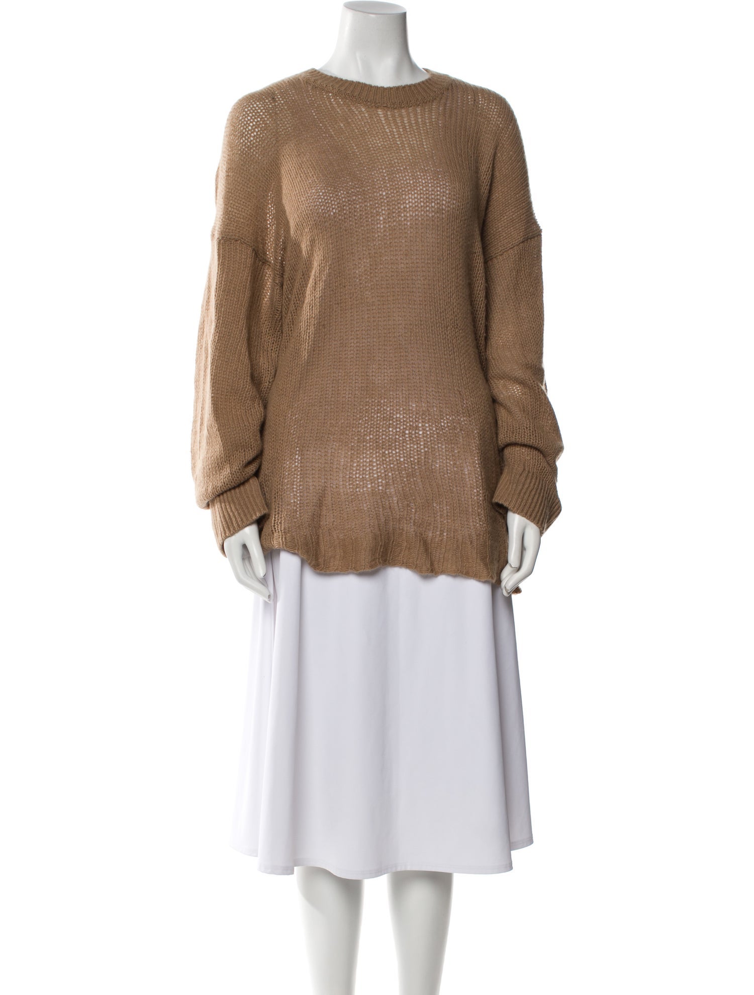 The Row Cashmere Crew Neck Sweater