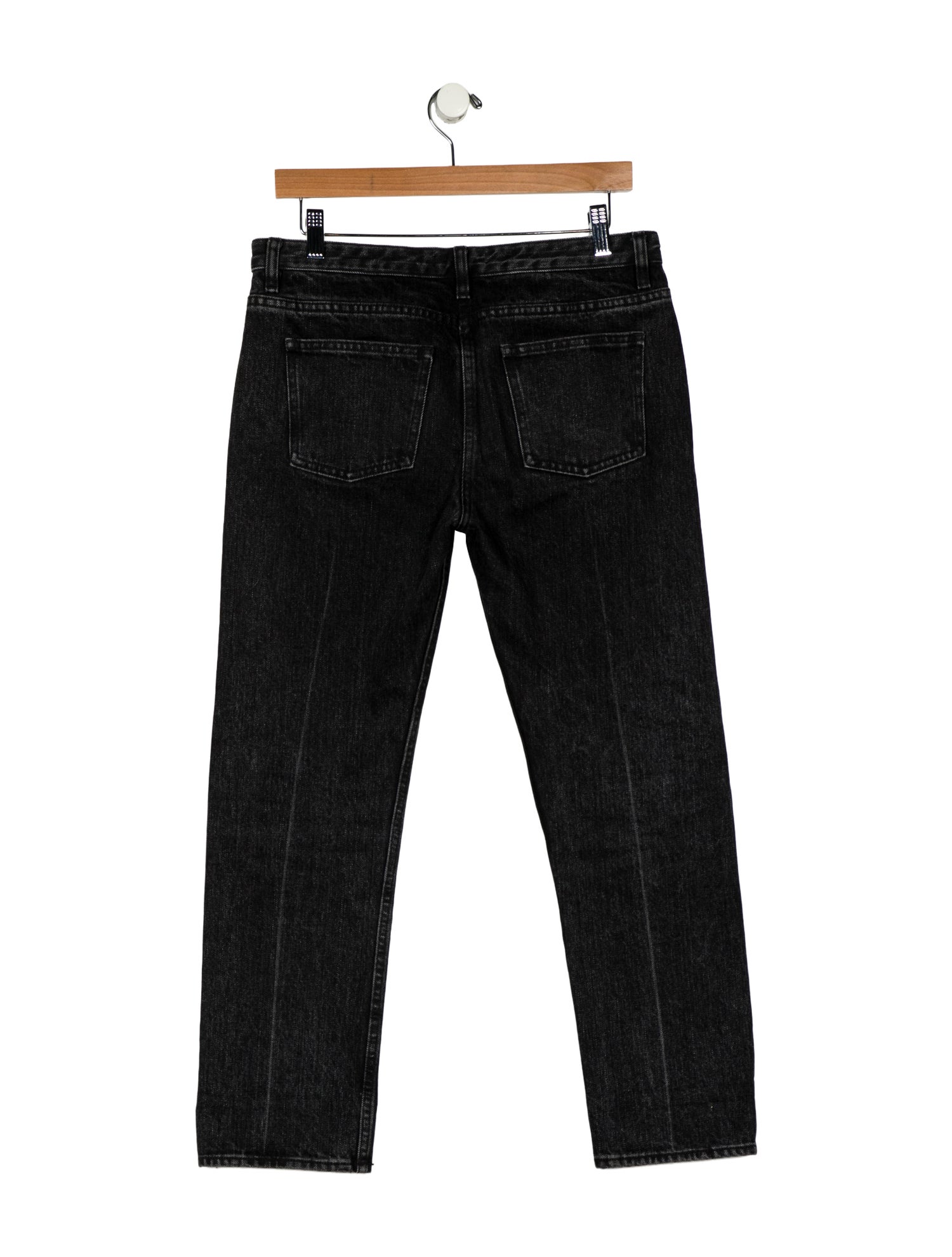 The Row Mid-Rise Straight Leg Jeans