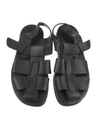 The Row Leather Gladiator Sandals