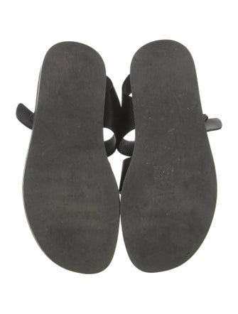 The Row Leather Gladiator Sandals