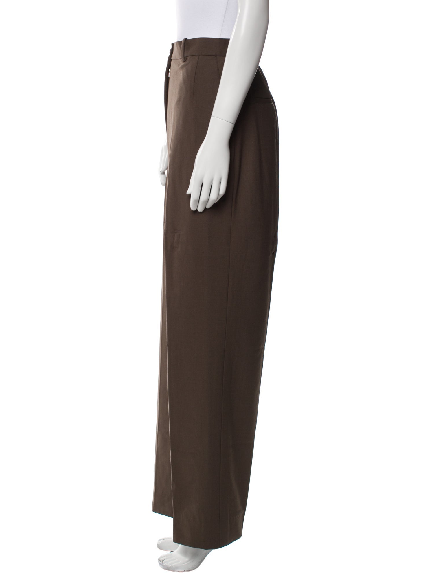 The Row Virgin Wool Wide Leg Pants