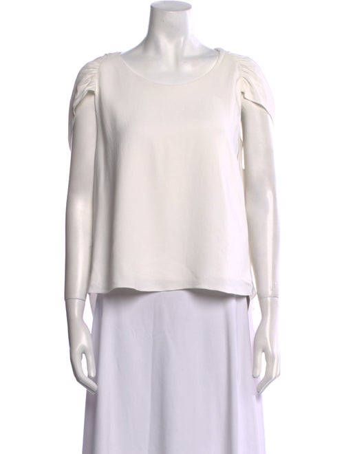 The Row Ada Scoop Neck Top