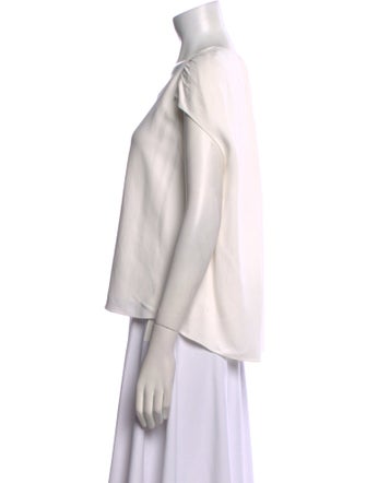 The Row Ada Scoop Neck Top