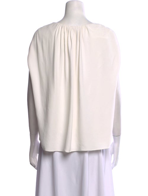 The Row Ada Scoop Neck Top