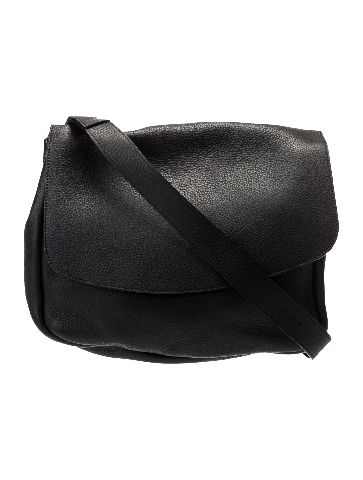 The Row Leather Mail Small