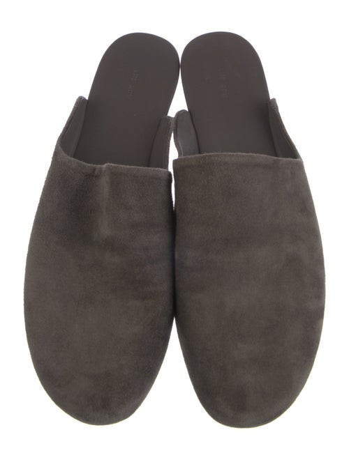The Row Suede Mules
