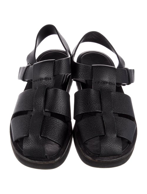 The Row Leather Gladiator Sandals