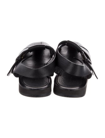 The Row Leather Gladiator Sandals
