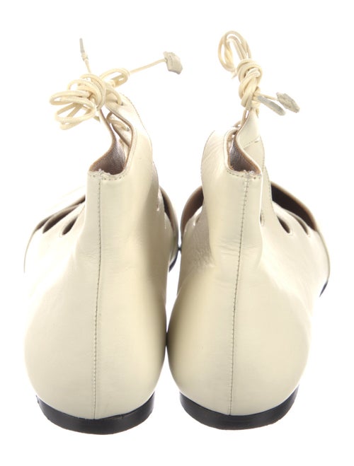 The Row Leather Flats