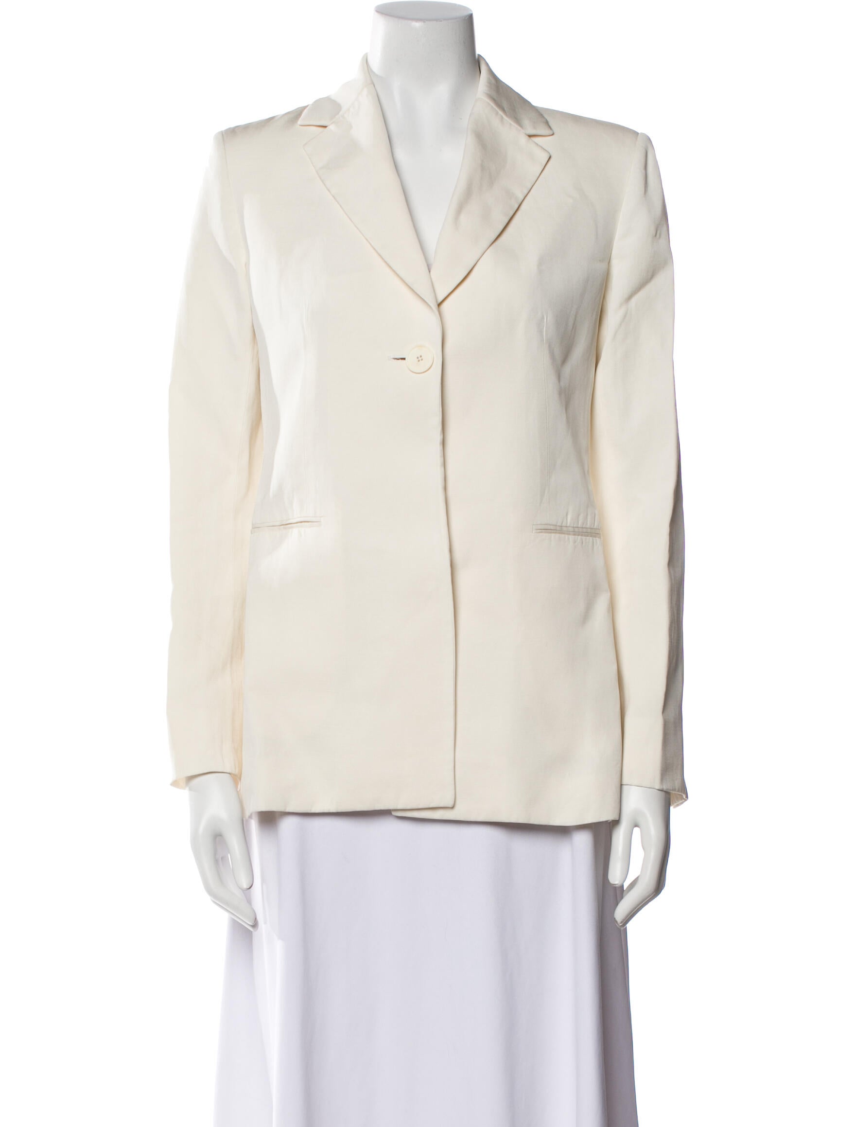 The Row Silk Blazer