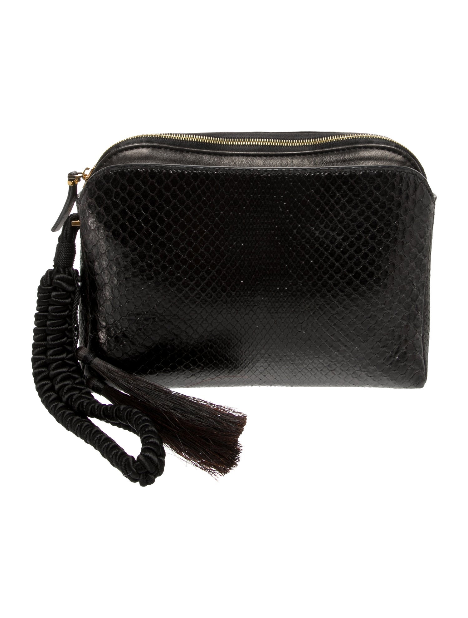 The Row Python Wristlet