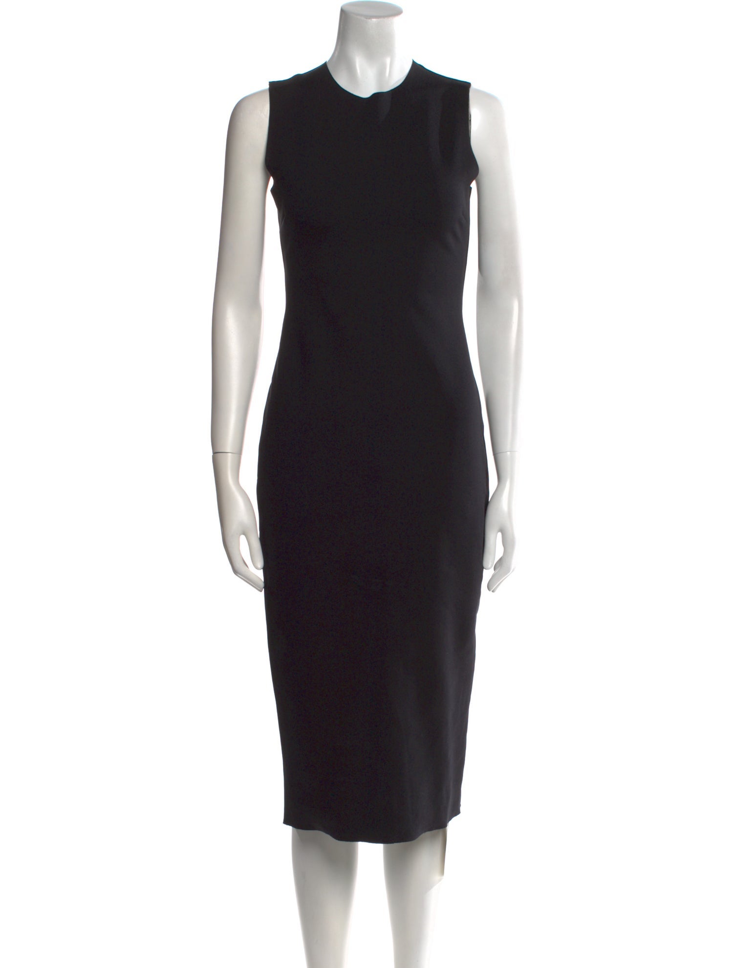 The Row Crew Neck Midi Length Dress