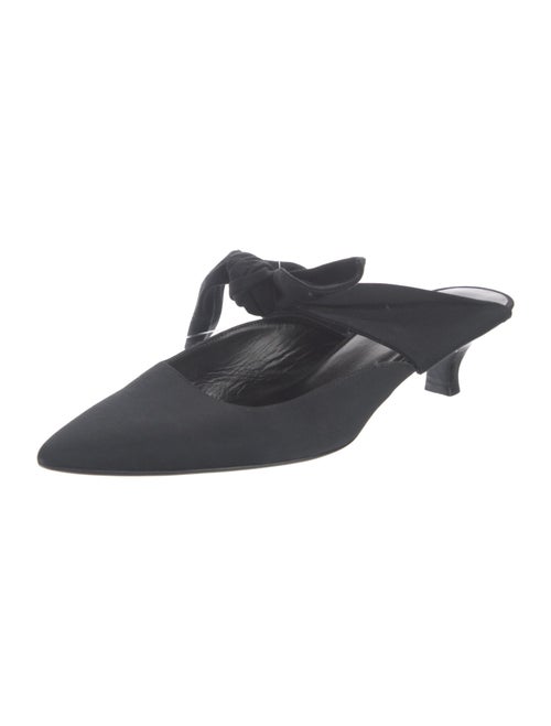 The Row Velvet Mules