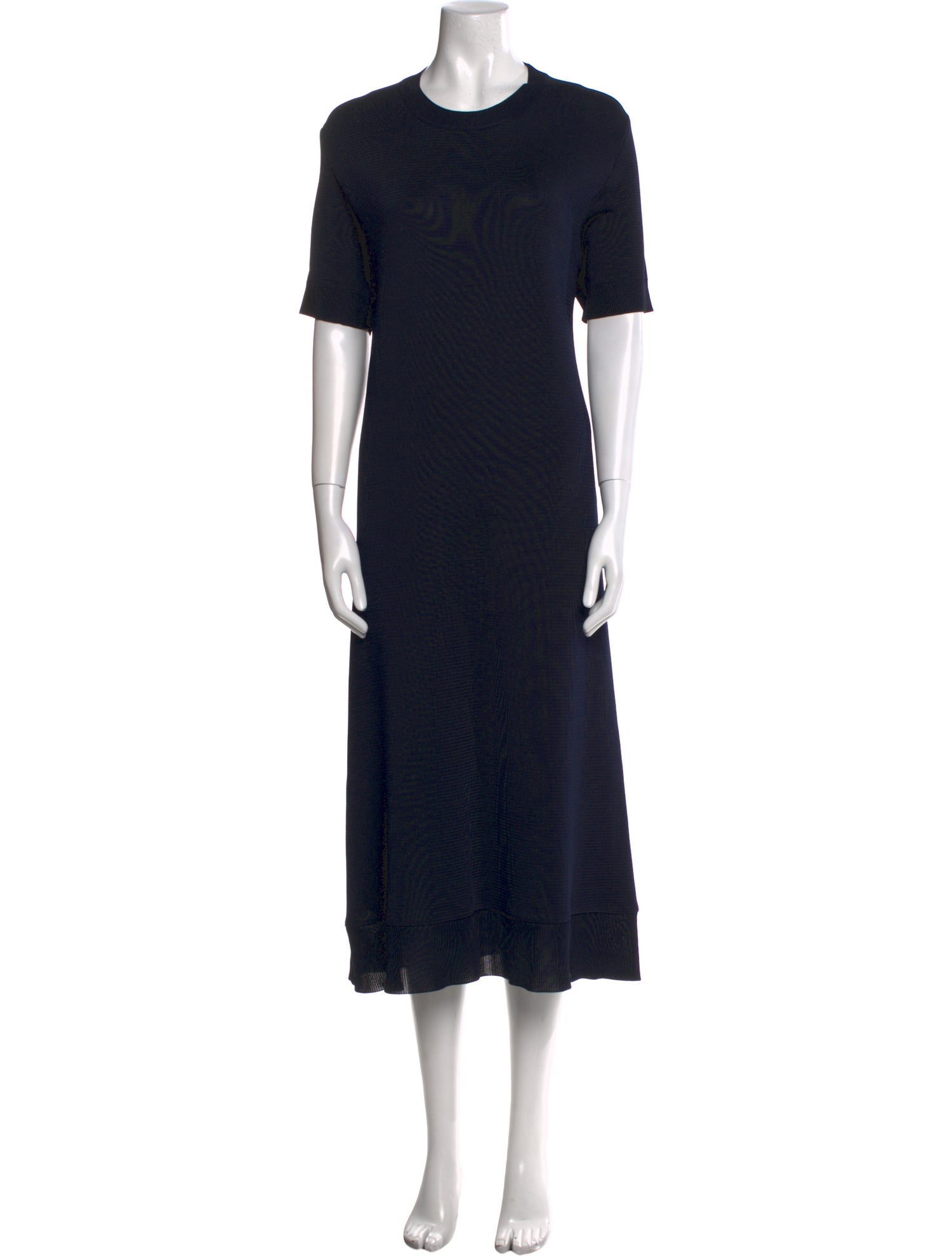 The Row Crew Neck Midi Length Dress